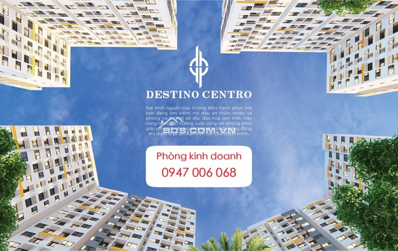 Căn hộ chung cư Destino Centro 50m2 2PN giá rẻ đợt mở bán T1/2025